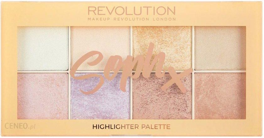 Makeup Revolution XSoph Highlighter Palette Paleta rozświetlaczy
