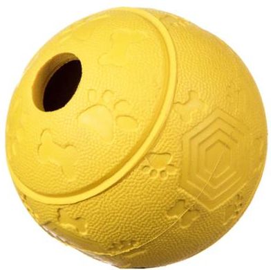 TRIXIE Piłka na przysmaki 8cm żółta