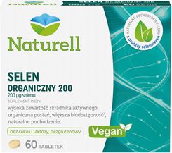 Zdjęcie Naturell Selen Organiczny 200µg  60 tabl. - Rzepin