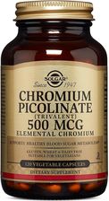 Zdjęcie SOLGAR Pikolinian Chromu Chrom 500mg 120 Kaps Weg - Czechowice-Dziedzice