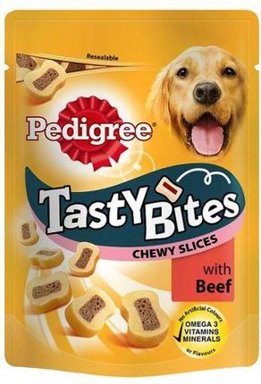 Pedigree Tasty Bites Chewy Slices 2X155G