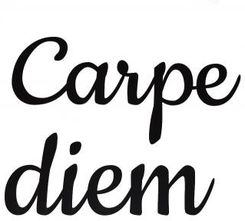 Zdjęcie Wajdrew Napis na ścianę Carpe Diem - Żywiec