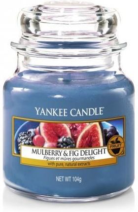 Yankee Candle Mulberry & Fig Delight słoik mały