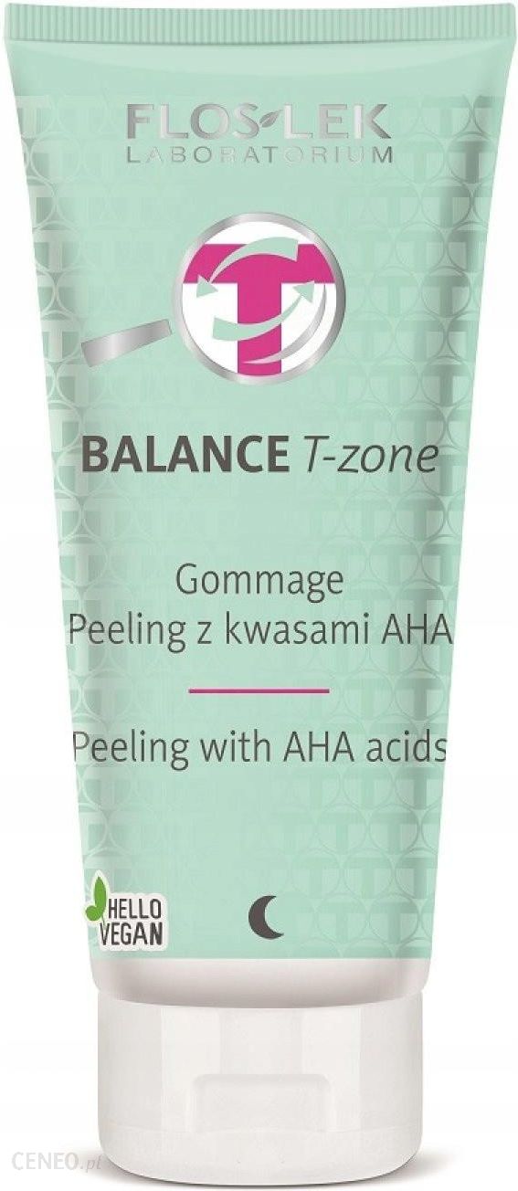 FLOS-LEK BALANCE T-zone Gommage Peeling z kwasami AHA 125ml