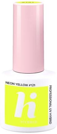 Hi Hybrid Lakier hybrydowy 121 Neon Yellow 5ml