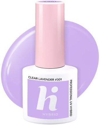 Hi Hybrid Lakier hybrydowy 301 Clear Lavender 5ml