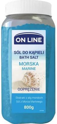 On Line Morska Forte Sweeden Sól Do Kąpieli 800 g 