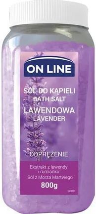 On Line Lawendowa Forte Sweeden Sól Do Kąpieli 800 g 