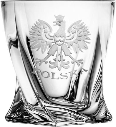 Szklanki do whisky grawerowane Orzeł Polska 6 sztuk 5187
