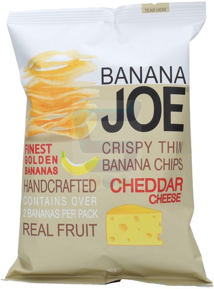 Banana Joe Chipsy Z Bananów Cheddar Cheese 50G Ceny i opinie Ceneo.pl