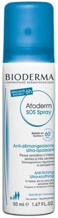 BIODERMA Atoderm SOS spray eliminujący swędzenie skóry 50ml