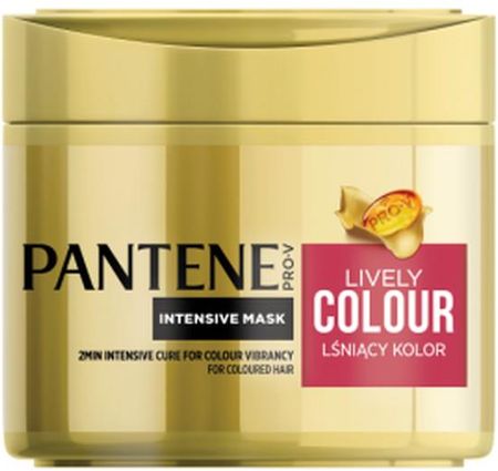 Pantene Pro-V Color Ochrona Koloru i Blask Maska Do Włosów Farbowanych 300ml