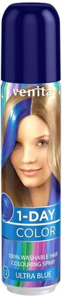 Venita 1-DAY Spray koloryzujący do włosów 12 Szafirowy Błękit 50ml