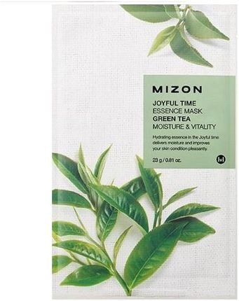 Mizon Joyful Time Essence Green Tea Maska Nawilżająca W Płachcie 23g