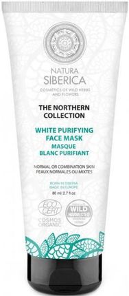 Natura Siberica Północna Kolekcja Biała maseczka oczyszczająca do Twarzy 80ml