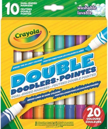 Crayola Markery Dwustronne 10 Kolorów