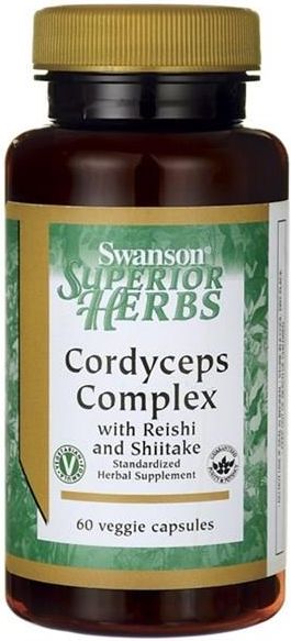 Swanson Cordyceps Complex 60kaps Opinie I Ceny Na Ceneopl