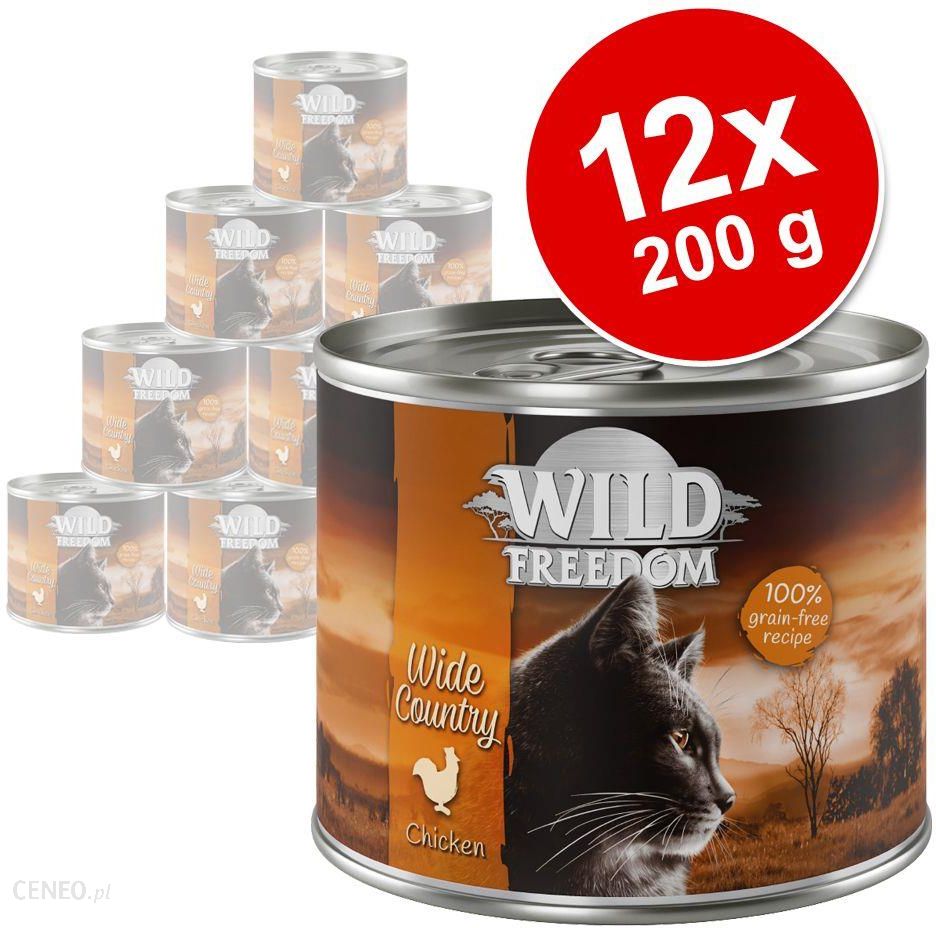Handla Wild Freedom Adult Sterilised 6 x 200 g - Grain Free