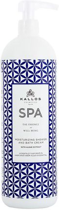 dlm KALLOS SPA Moisturizing Shower And Bath Nawilżający żel pod prysznic i płyn do kąpieli algi 1000ml