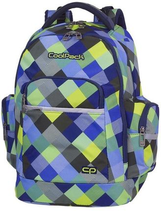 Coolpack Plecak szkolny Brick Blue Patchwork 81662CP nr A497