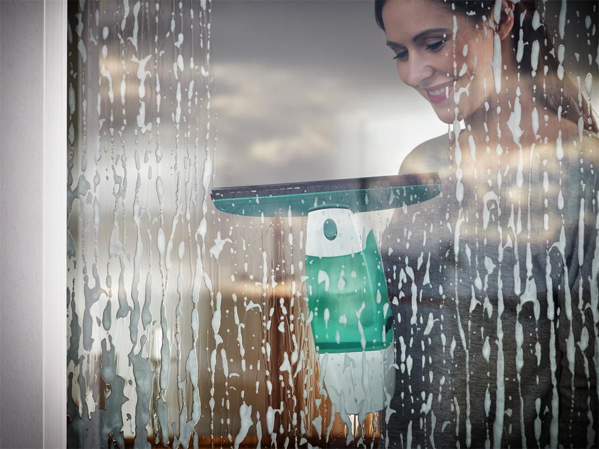 Odkurzacz Myjka Do Szyb Leifheit Dry & Clean - zdjęcie 7 Odkurzacz Myjka Do Szyb Leifheit Dry & Clean