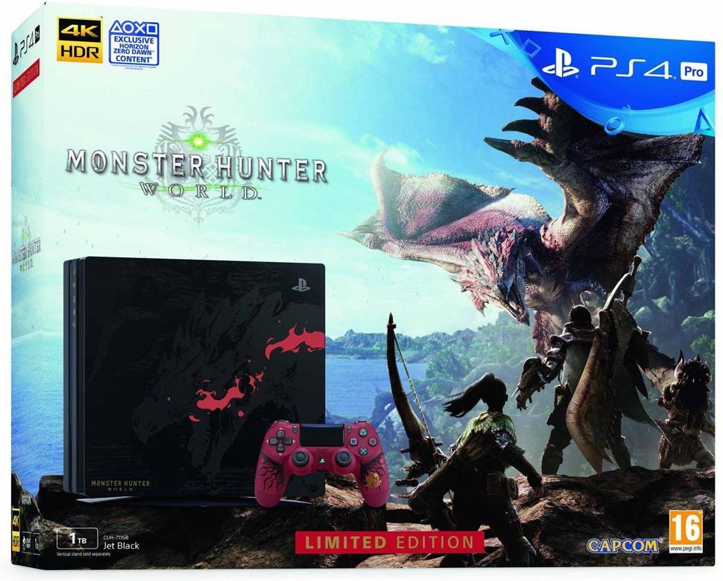 SONY - PlayStation®4 Pro MONSTER HUNTER: WORLD playstation-4-pro-monster-