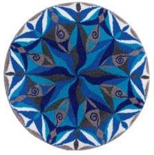 Grund Mandala Przepływ Aqua Blue Ø80 Cm