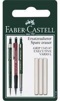 Faber Castell Zapasowe Gumki Do Ołówków Automatycznych Grip 3Szt