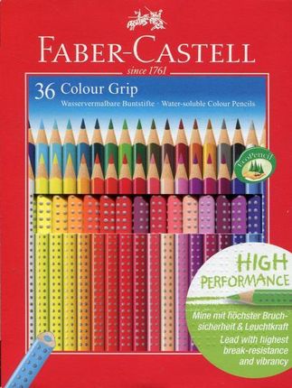 Faber Castell Kredki Grip 36 Kolorów