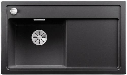 BLANCO ZENAR 45 S Granitspüle Schwarz - Spülbecken Für 45cm Unterschrank