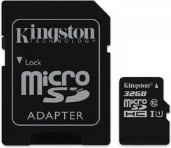 Zdjęcie Kingston microSDHC 32GB Canvas Select C10 UHS-I (SDCS32GB) - Łódź