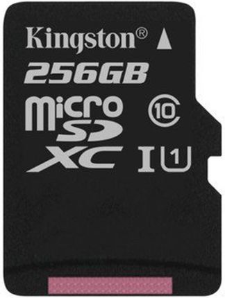 Kingston microSDXC 256GB Canvas Select C10 UHS-I (SDCS256GB)
