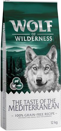 Wolf of Wilderness The Taste Of The Mediterranean 2x12kg 