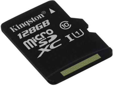 Kingston microSDXC 128GB Canvas Select 80R CL10 UHS-I (SDCS128GBSP)