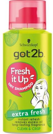 Schwarzkopf Fresh It Up! suchy mini szampon do włosów Extra Fresh 100ml