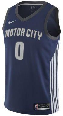 Detroit Pistons NBA Andre Drummond Nike City Edition Jersey