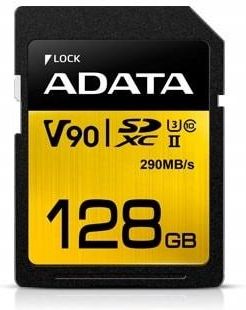 Adata 128GB Premier ONE 290MB/s C10 UHS-II U3 (ASDX128GUII3CL10C)