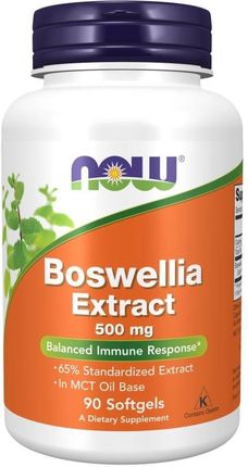 Now Foods Boswellia Extract 500mg 90 kaps