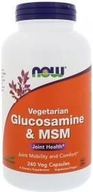 Now Foods Glucosamine MSM 240 kaps veg