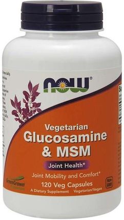 Now Foods Glucosamine MSM 120 kaps veg