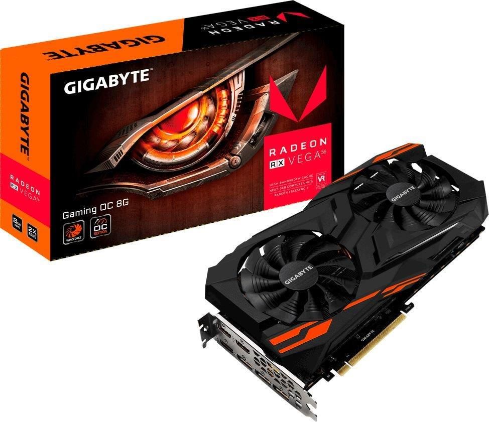 Gigabyte Radeon RX Vega 56 8G OC (GVRXVEGA56GAMINGOC8GD)