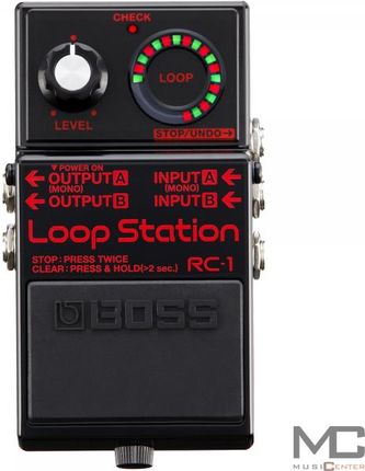 Boss RC-1 BK Loop Station - Ceny i opinie - Ceneo.pl