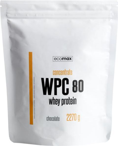 Odżywka Białkowa Ecomax Wpc 80 Whey Protein 2270g Worek Ceny I Opinie