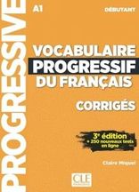 Zdjęcie Vocabulaire Progressif du Francais Debutant. 3e Edition. Klucz Odpowiedzi - Pasłęk