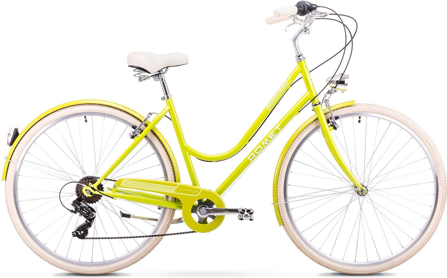 Romet Vintage D Limited limonkowy 2018 - Rowery Miejskie Damskie - Ceny ...