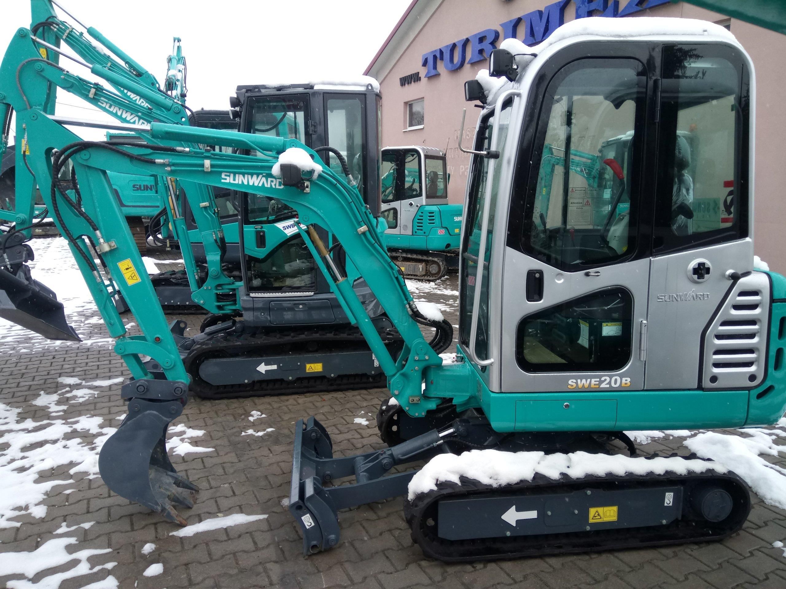 Sanward Sw Mini koparka SUNWARD SWE 20B NOWA polecam 2t - Opinie i ceny na Ceneo.pl