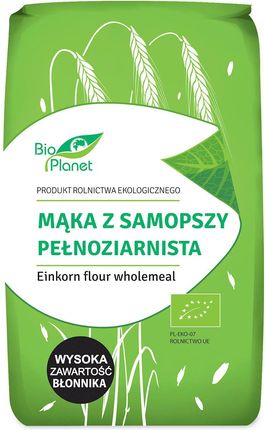 Bio Planet Mąka Z Samopszy Pełnoziarnista Bio 500G