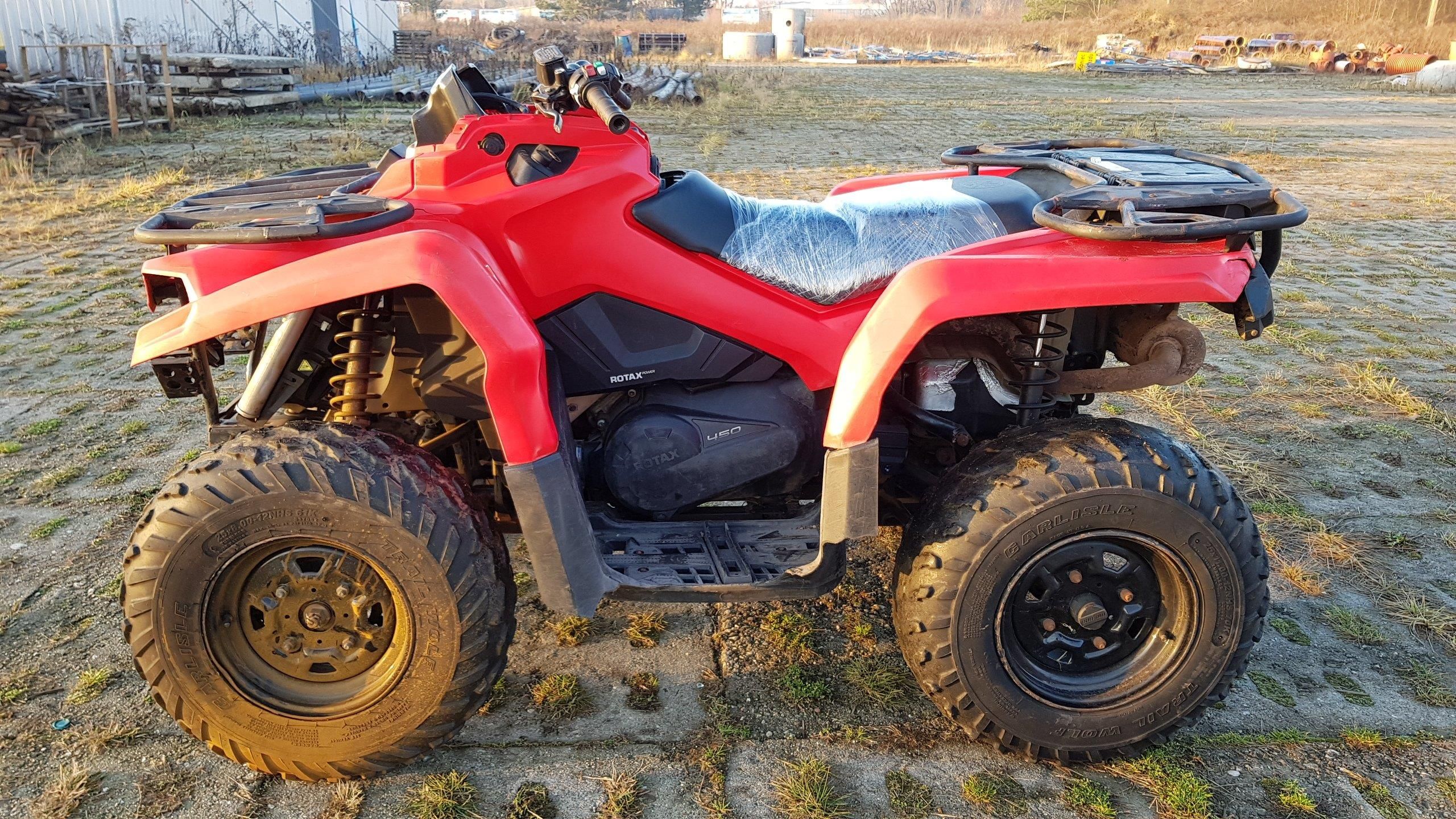 Can Am Outlander 450L quad przeprawowy 4x4 Opinie i ceny na Ceneo.pl