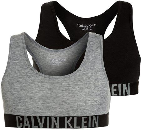 Calvin Klein Underwear BRALETTE 2 PACK - Bustier - grey heather