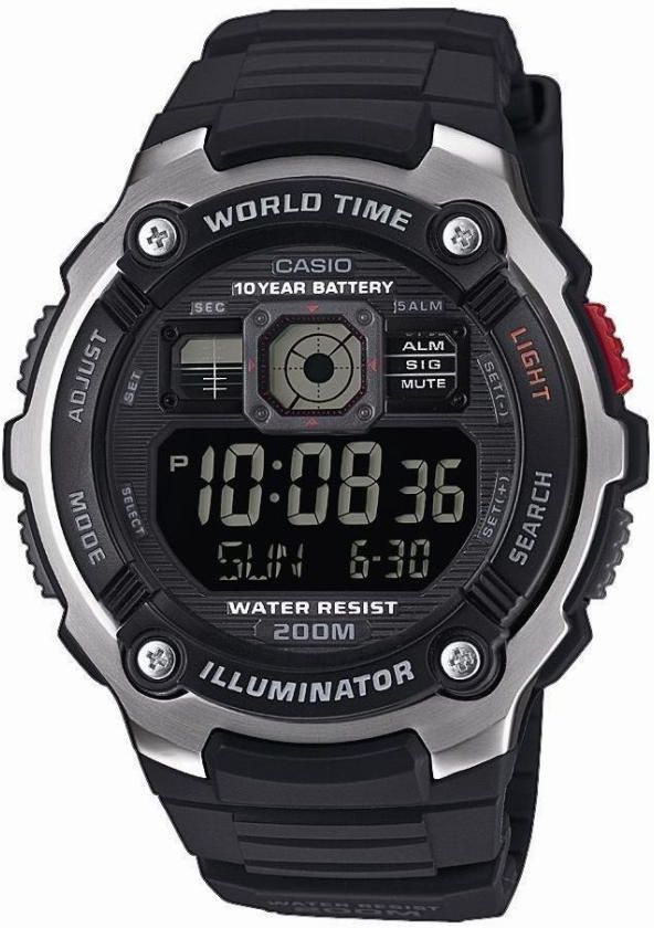 Casio Sport AE 2000W 1B Zegarki Męskie Ceny i opinie Zegarek Casio Sport Electronic AE 2000W 1BVEF Męski